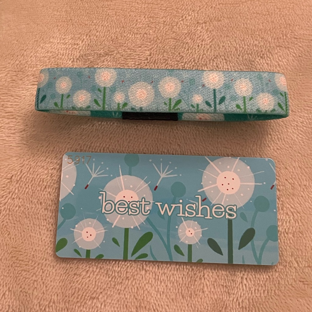 NWT Zox wristband. Best Wishes #5917